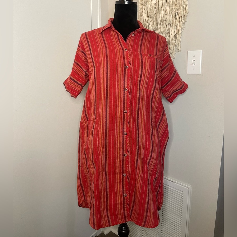 Button Down Shirt Dress ❤️‍🔥
